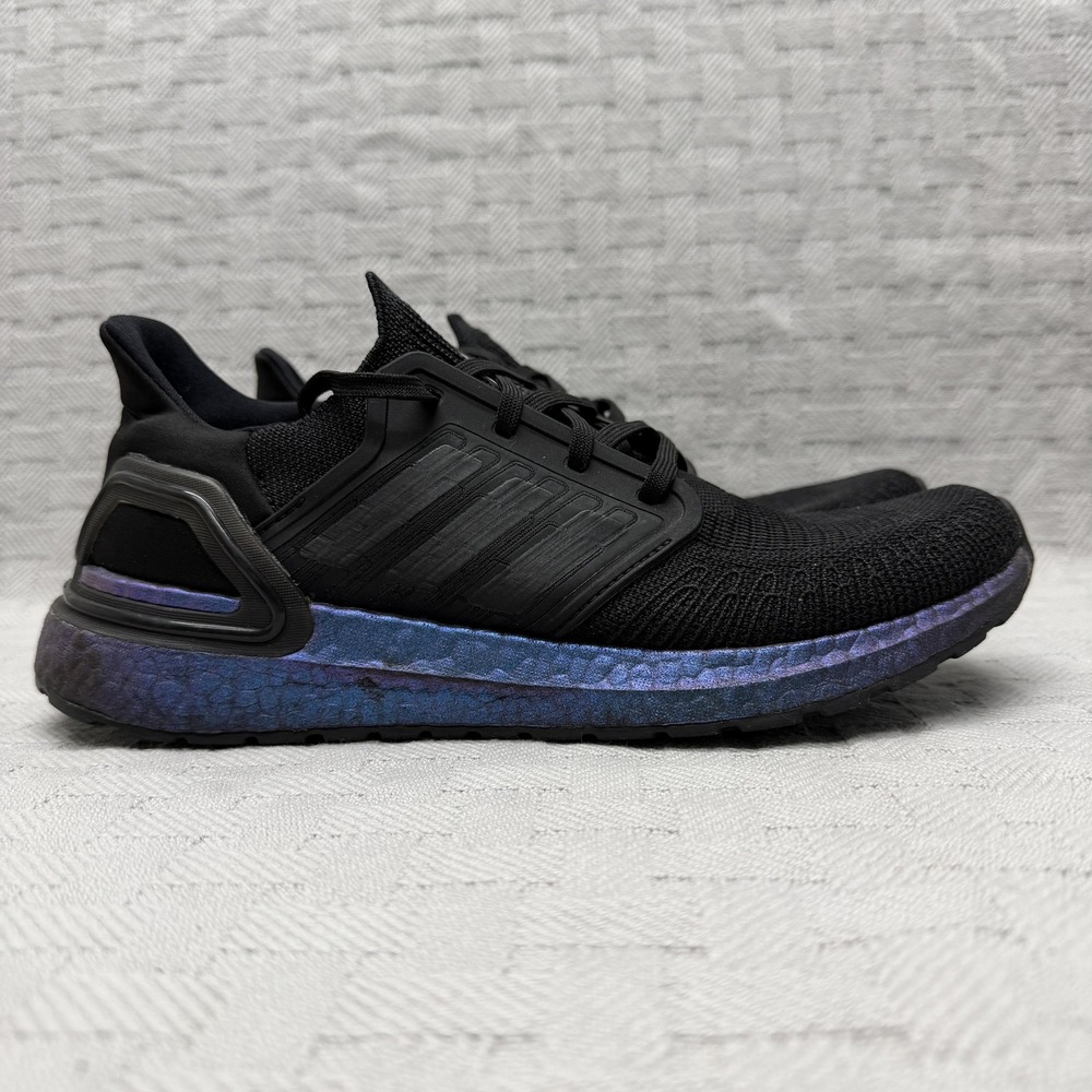 adidas Ultra Boost 2020 ISS US National Lab Core Black Mens Size 8 EG1341